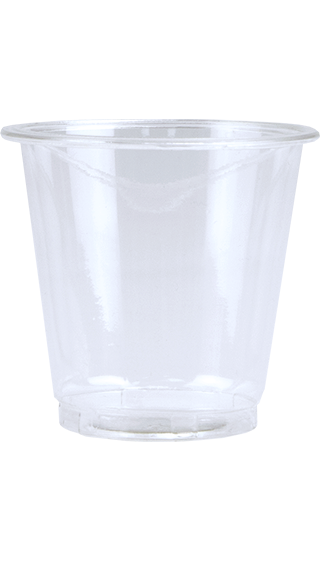 Blank 3oz Clear Plastic Cold Cup