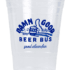 16oz Clear Plastic Cold Cup With Lid