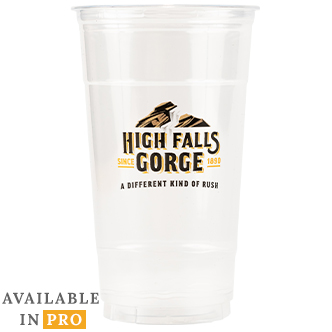 Custom Clear Plastic Cup - 32 Oz PET Plastic Cup for Cold