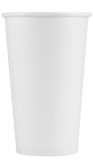 Blank 16oz Paper Cold Cup Front