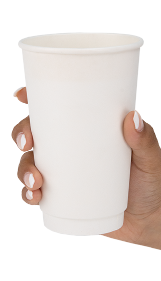 Holding Blank 16oz Double Wall Hot Cup