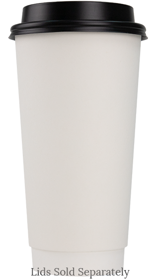 Blank 20oz Double Wall Hot Cup With Lid