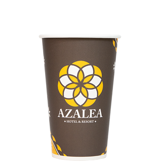 whc16-dc 16oz Custom Printed White Paper Hot Cup
