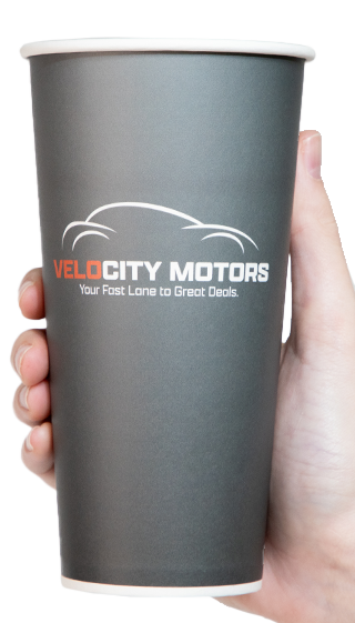 20oz Custom Printed White Paper Hot Cup