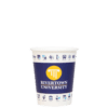 whc8-dc 8oz Custom Printed White Paper Hot Cup