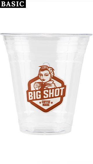 Basic 12oz Clear Plastic Cold Cup