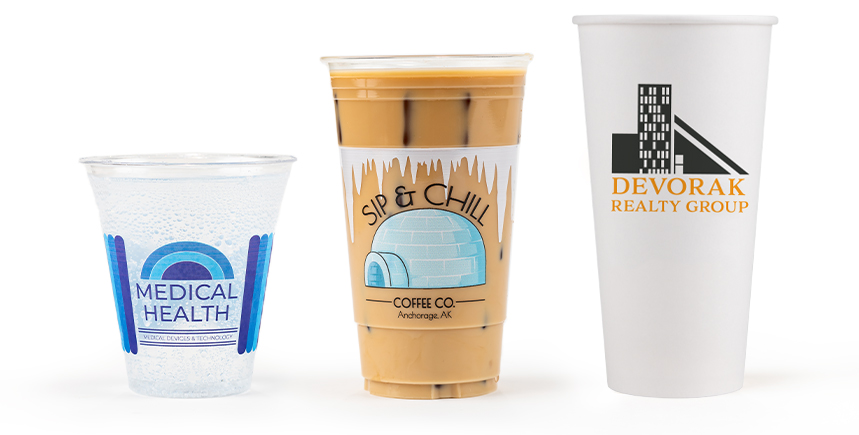 Promotional Eco-Friendly Compostable Cups (12 Oz.)