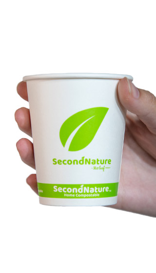 Custom 8oz Compostable Hot Cup